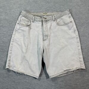 Guess Jeans‎ Shorts Men's 36 Gray Style 38920 USA Denim Cutoff Vintage Casual